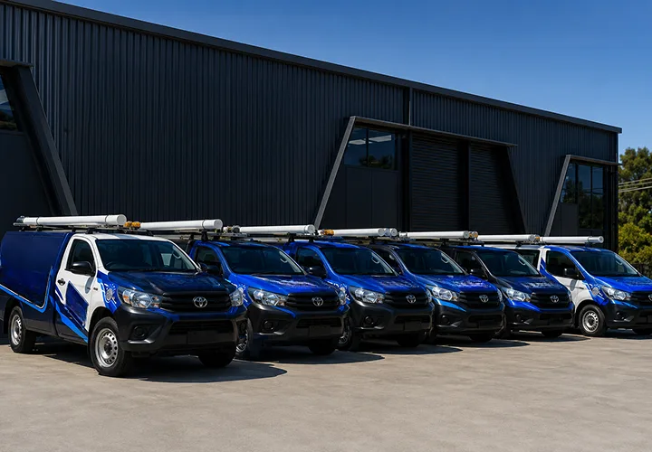 Service vans ready for Hinchinbrook callouts