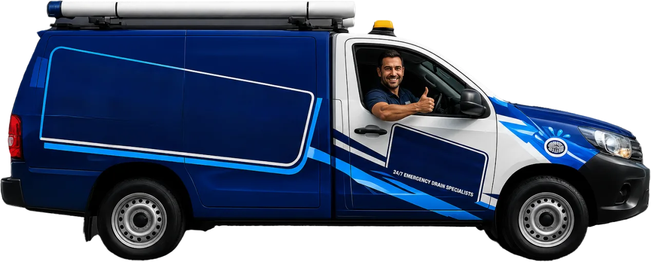 Service van parked on a Hinchinbrook street